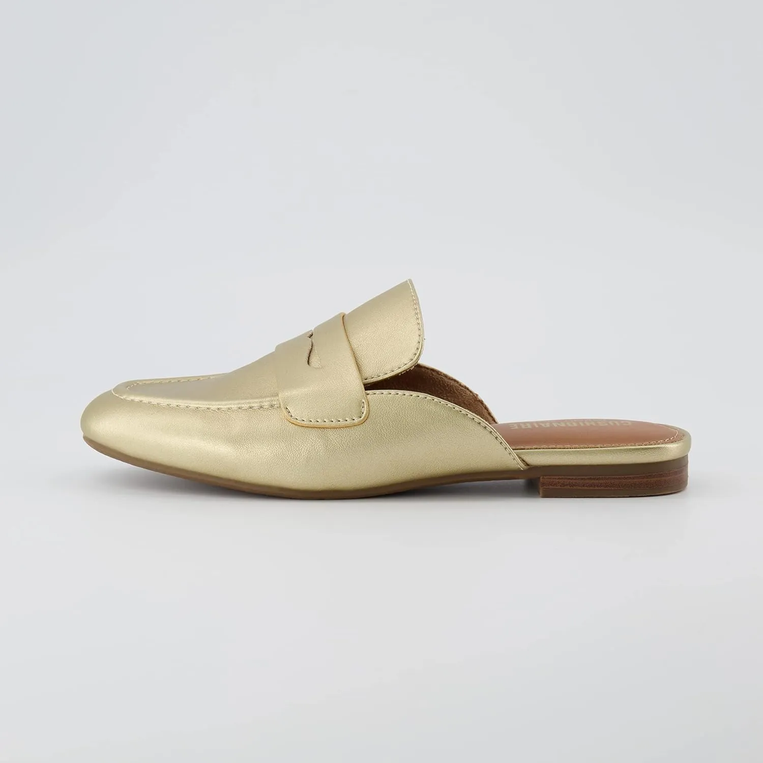 CUSHIONAIRE Women's Yale Slip On Mule  Memory Foam, Wide Widths Available