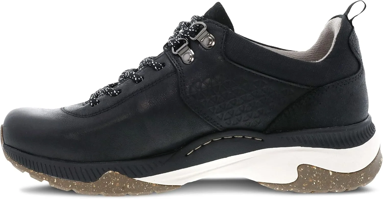 Dansko Mary Performance Outdoor Shoe for Women - Full Waterproof Construction and Super Durable Vibram ECOSTEP Outsole Made with at Least 30% Recycled Rubber