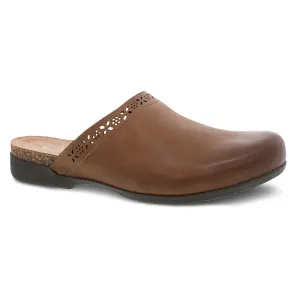 Dansko Women's Robbie Tan Burnished Nubuck Mule 6028155300