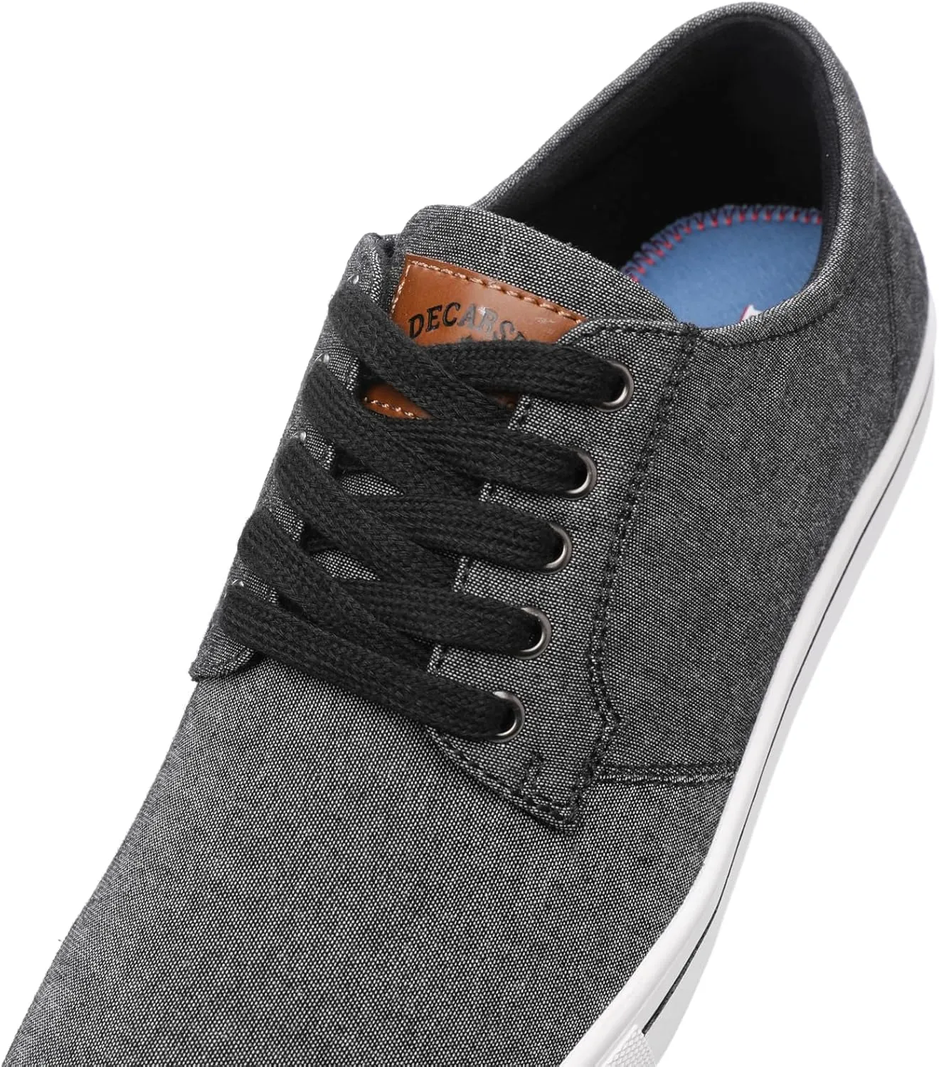 DECARSDZ Men's Fashion Dress Sneakers Comfortable Casual Skate Shoe Walking Oxford Shoes