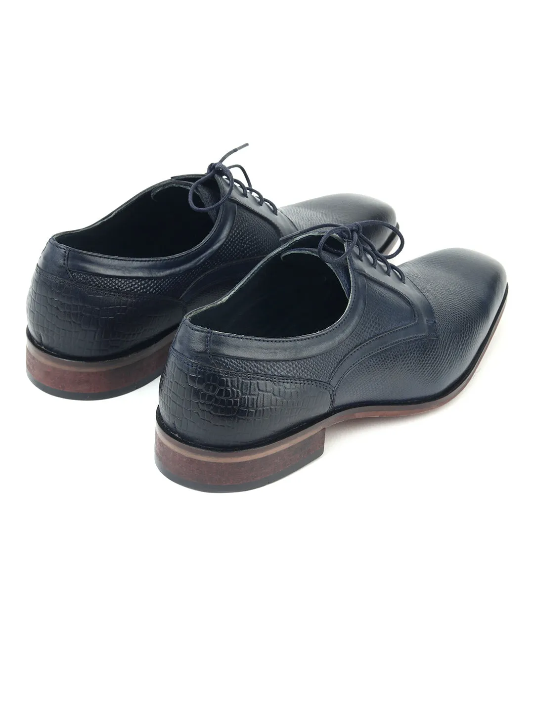Delco Men Luxe Leather Derby