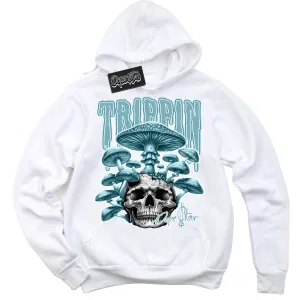 Denim Turquoise Dunk Sneaker Hoodie Trippin Graphic