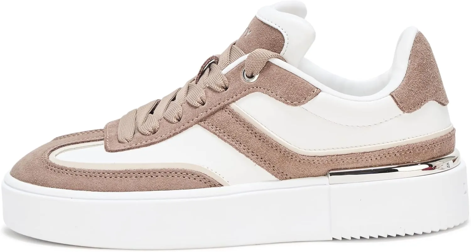 DKNY Women's Bethan Everyday Platform Lace Up Sneaker