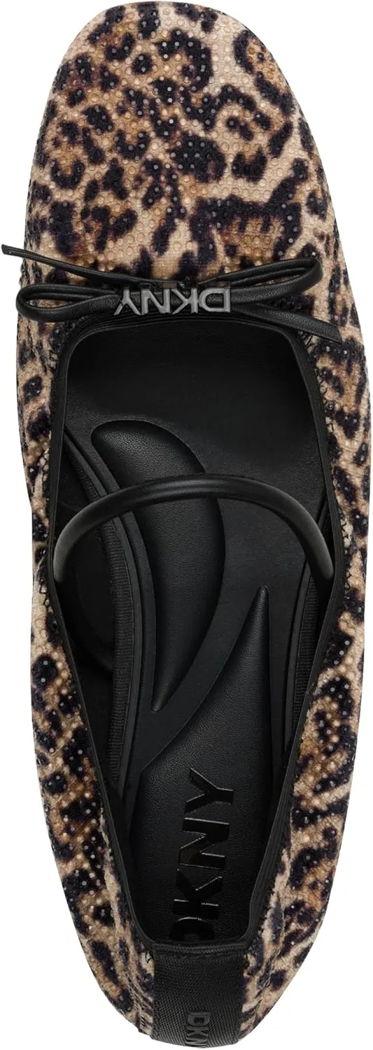 DKNY Women's Dale Ruched Ballet Flat Mule