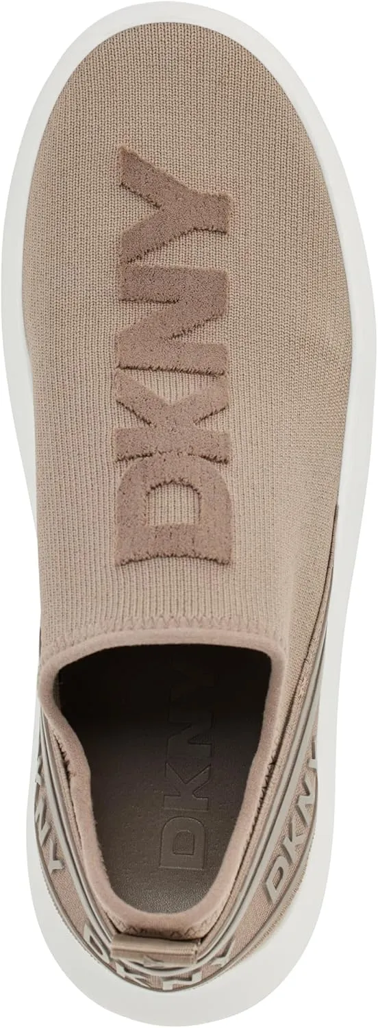 DKNY Women's Jonas Slip on Platform Sneaker with Logo