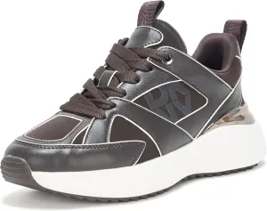 DKNY Women's Zofi Lace Up Sneaker with Logo