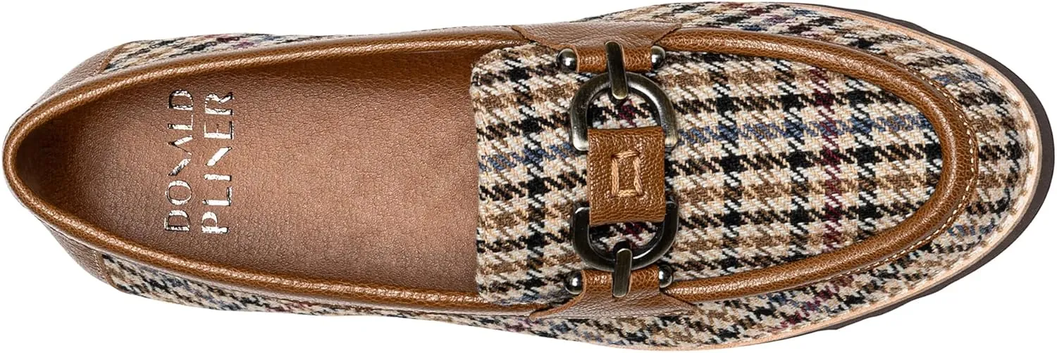 Donald Pliner Women's Clio Loafers, Slip-On Shoes, Comfortable Loafers for All Day Walking
