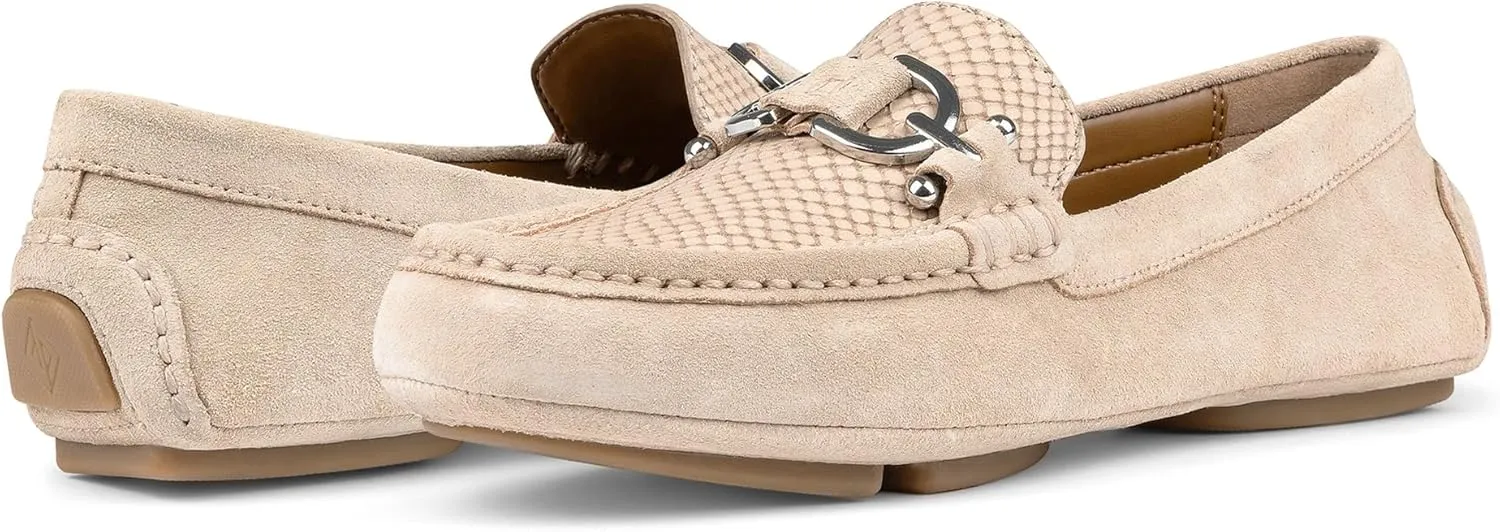 Donald Pliner Women’s Rayna Driving Style Loafer - 0.5” Heel, Driver Loafers for Women, Slip On Women’s Shoe