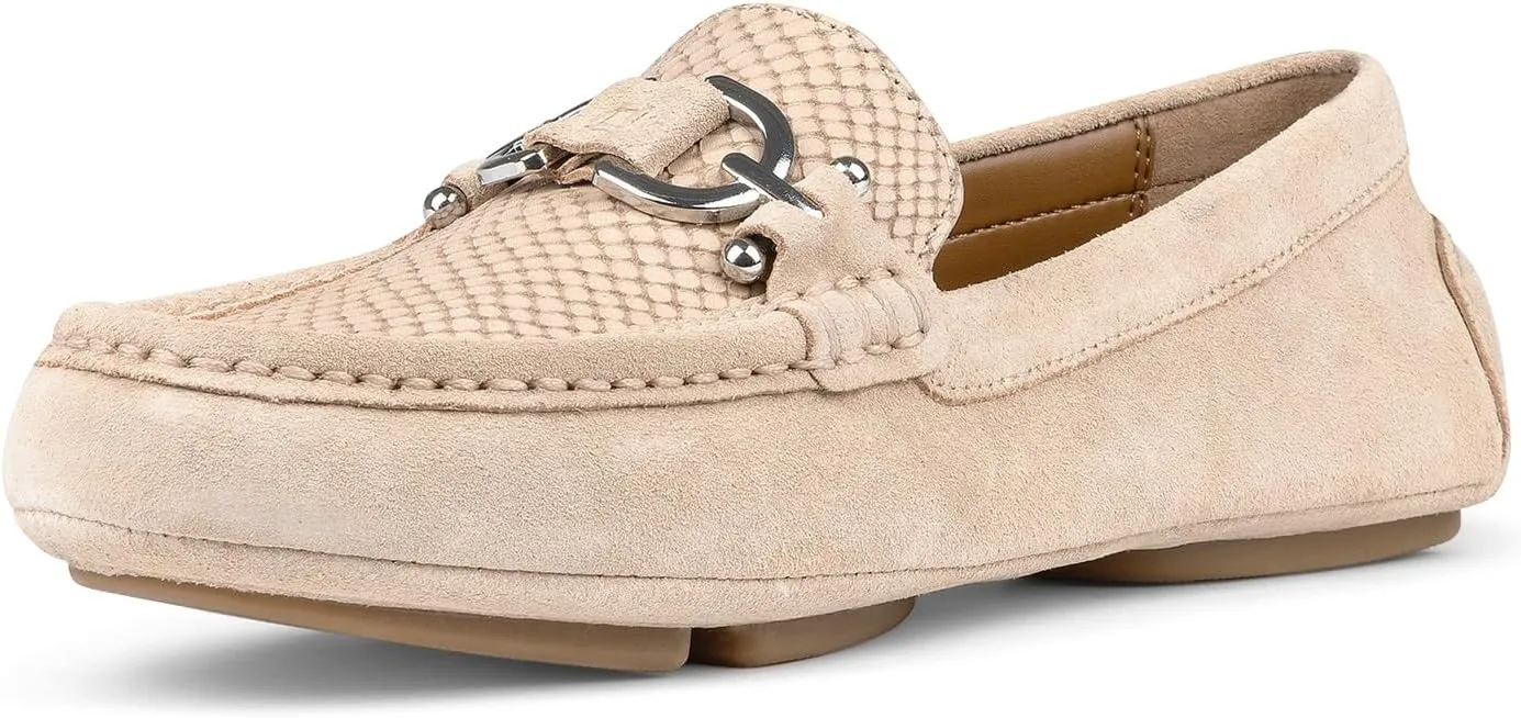 Donald Pliner Women’s Rayna Driving Style Loafer - 0.5” Heel, Driver Loafers for Women, Slip On Women’s Shoe