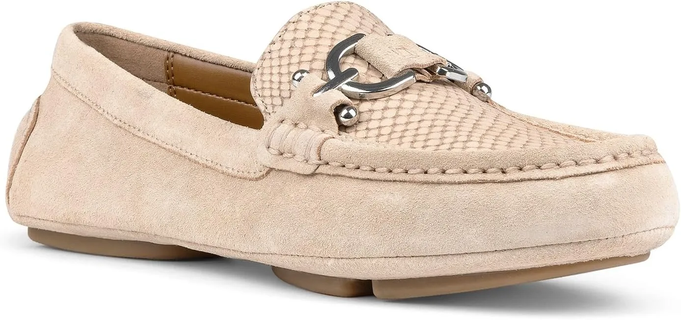 Donald Pliner Women’s Rayna Driving Style Loafer - 0.5” Heel, Driver Loafers for Women, Slip On Women’s Shoe