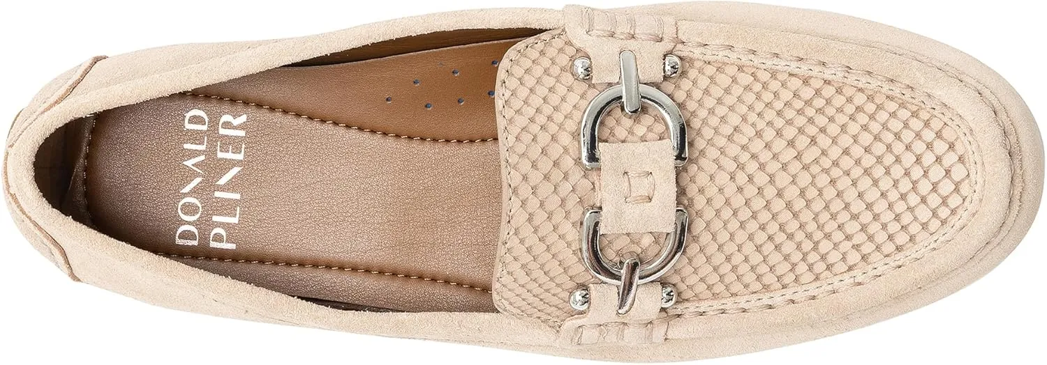 Donald Pliner Women’s Rayna Driving Style Loafer - 0.5” Heel, Driver Loafers for Women, Slip On Women’s Shoe