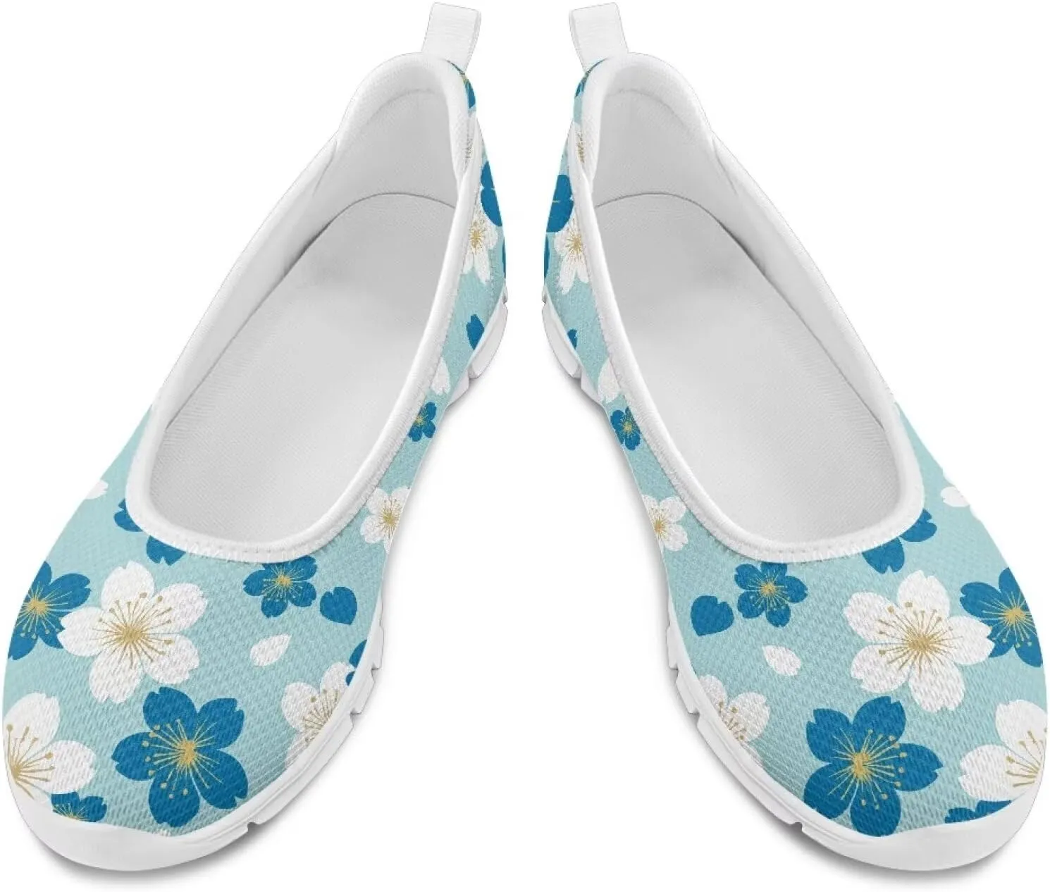 Doojoayie Womens Slip On Loafers with Arch Support Flat Shoes for Work Comfortable