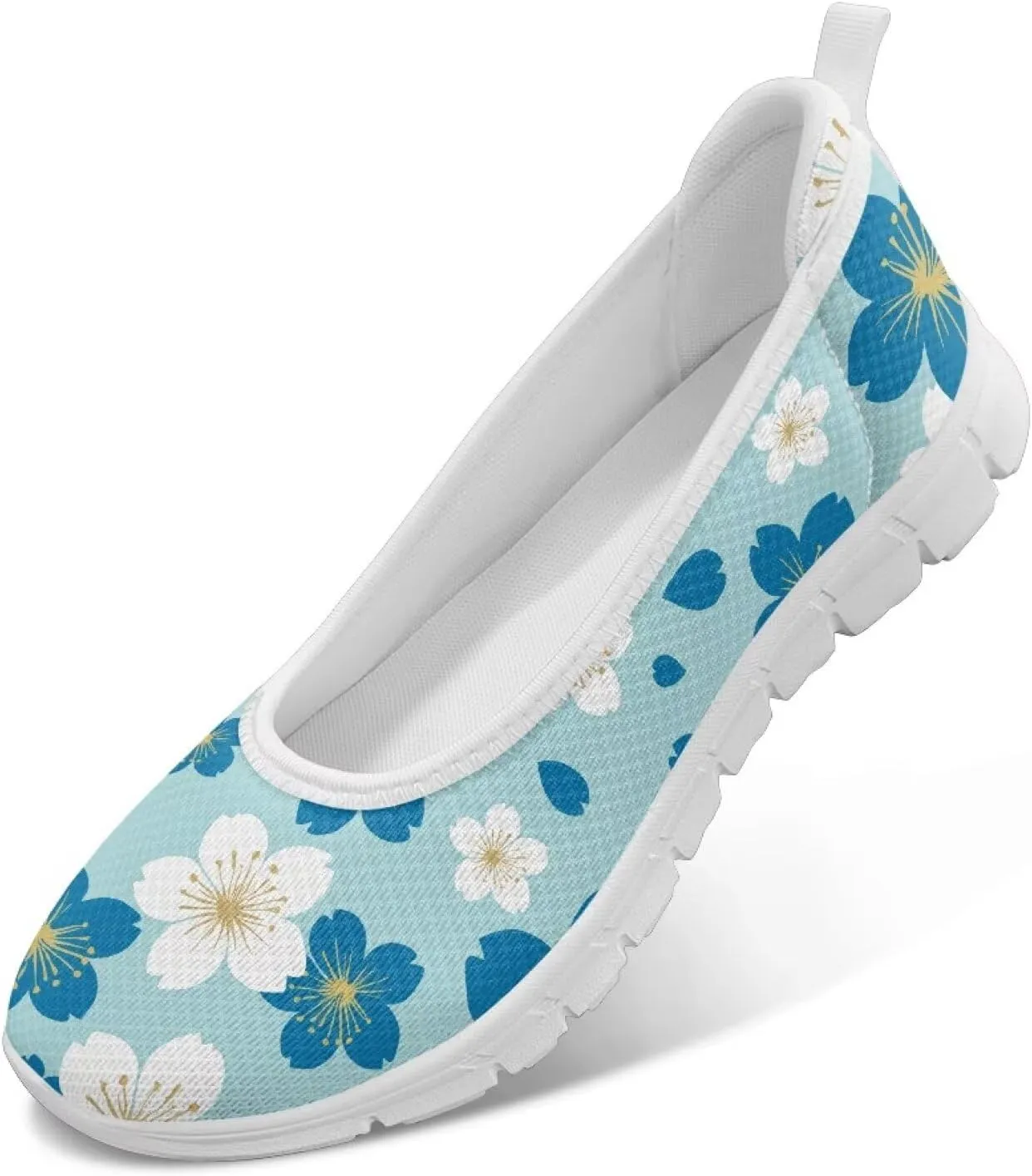 Doojoayie Womens Slip On Loafers with Arch Support Flat Shoes for Work Comfortable