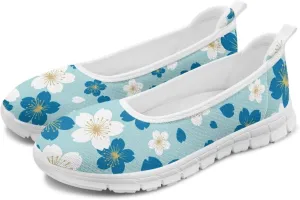 Doojoayie Womens Slip On Loafers with Arch Support Flat Shoes for Work Comfortable