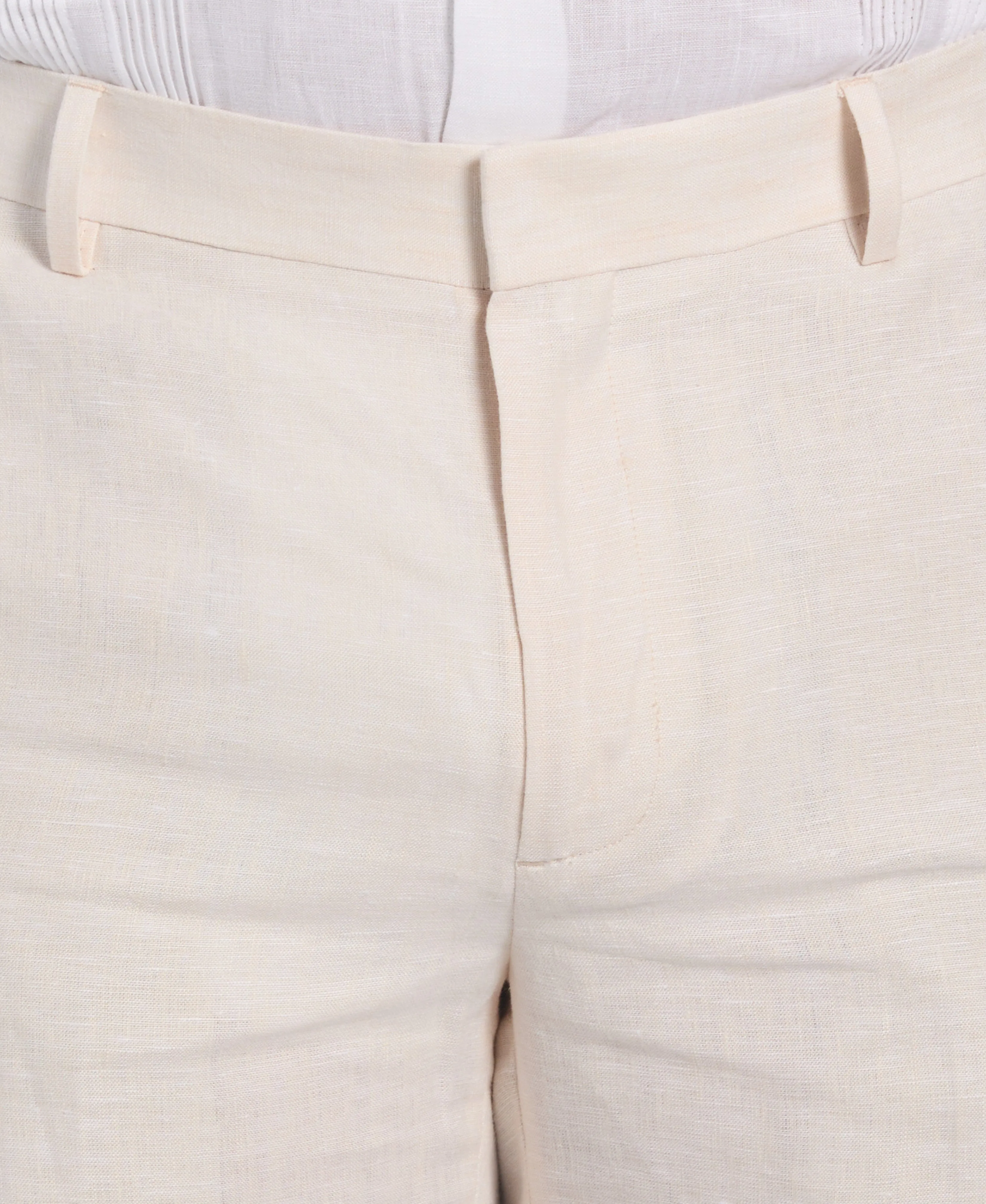 Double Breasted Delave Linen Whitecap Grey Suit