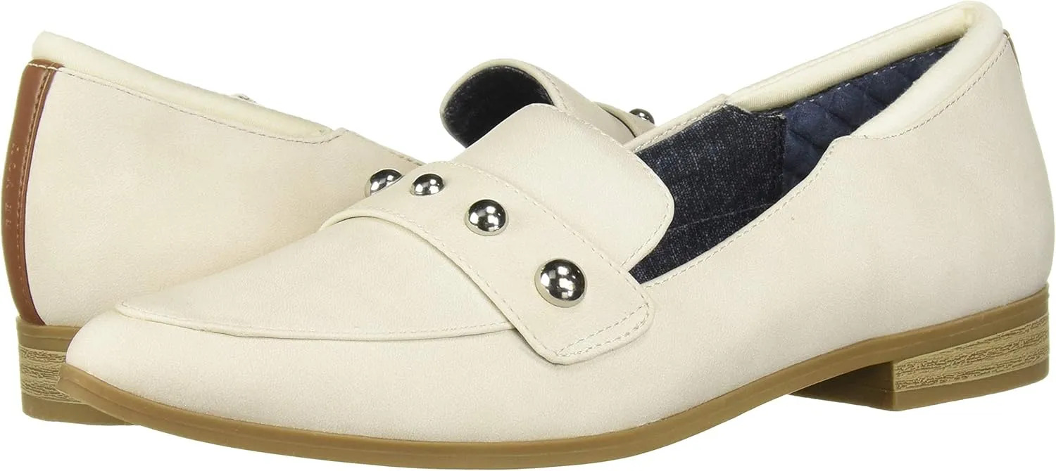 Dr. Scholl's Shoes Women's Leo Stud Loafer Flat