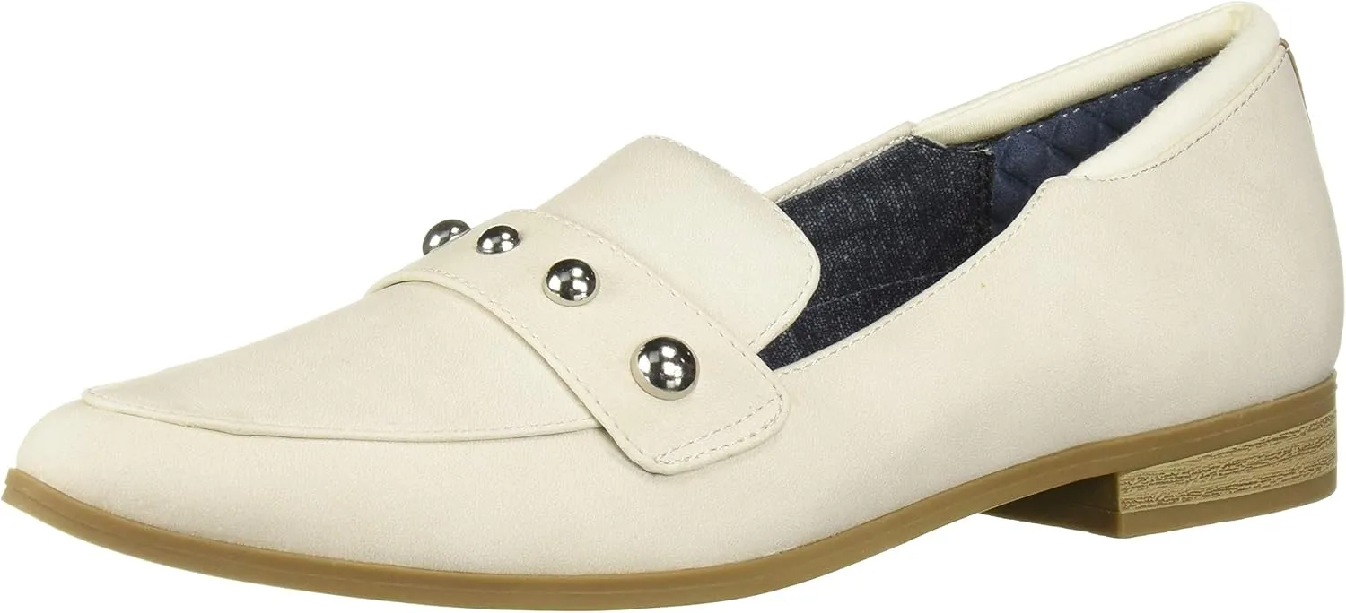 Dr. Scholl's Shoes Women's Leo Stud Loafer Flat