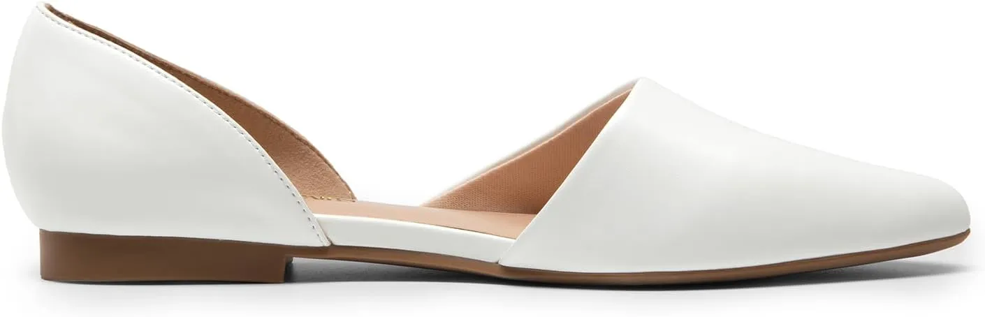DREAM PAIRS Women's Elegant Dressy Flats Shoes Pointed Toe Casual Comfort Slip on Walking Flats for Women