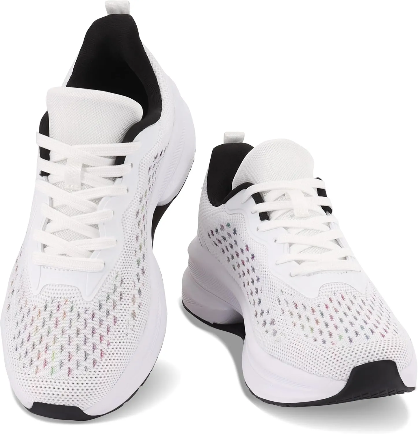 Dresofu Women's Casual Breathable Walking Non-Slip Shoes Platform Lightweight Jogging Tennis Sneakers