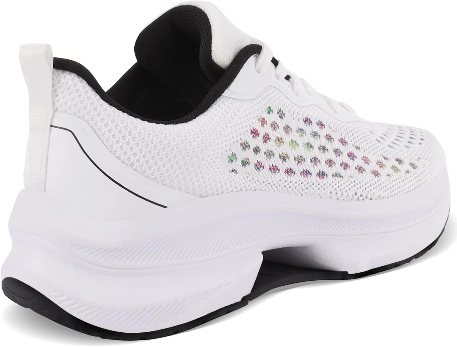 Dresofu Women's Casual Breathable Walking Non-Slip Shoes Platform Lightweight Jogging Tennis Sneakers