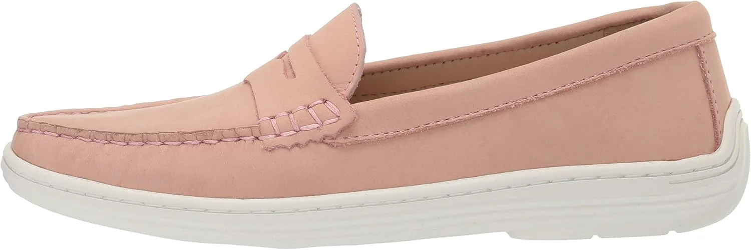 Driver Club USA Unisex-Child Leather Casual Comfort Slip on Moccasin Penny Loafer Driving Style