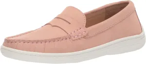 Driver Club USA Unisex-Child Leather Casual Comfort Slip on Moccasin Penny Loafer Driving Style