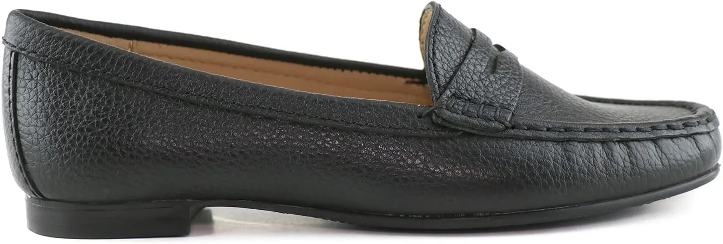 Driver Club USA Women's Genuine Leather Made in Brazil Greenwich Loafer