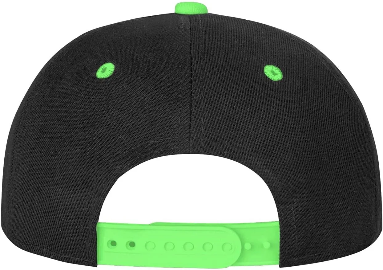 Earthworms and Shovels Snapback Hat for Men Women Baseball Cap Trucker Flat Bill Hats Dad Caps