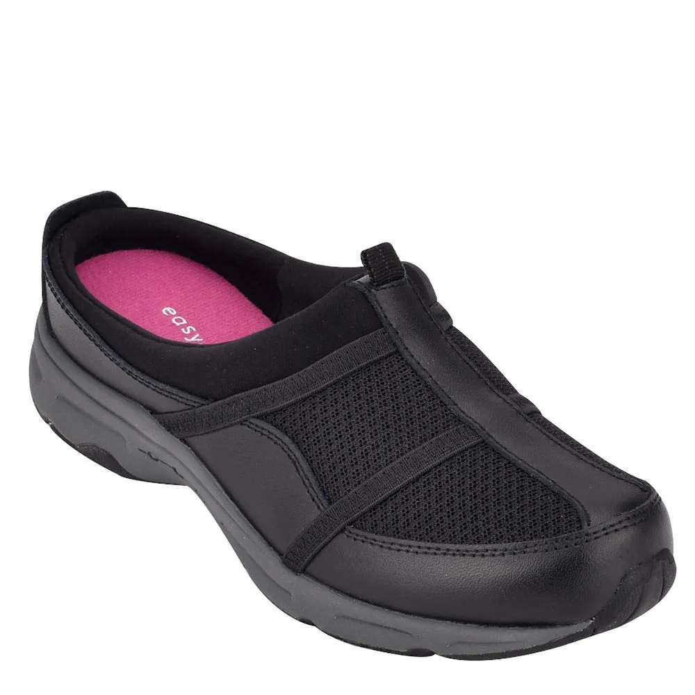 Easy Spirit Women's Argyle Mule, Black 001, 6.5 Wide