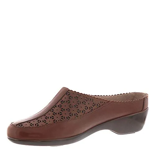 Easy Spirit Women's Dusk Mule, Brown 211, 7