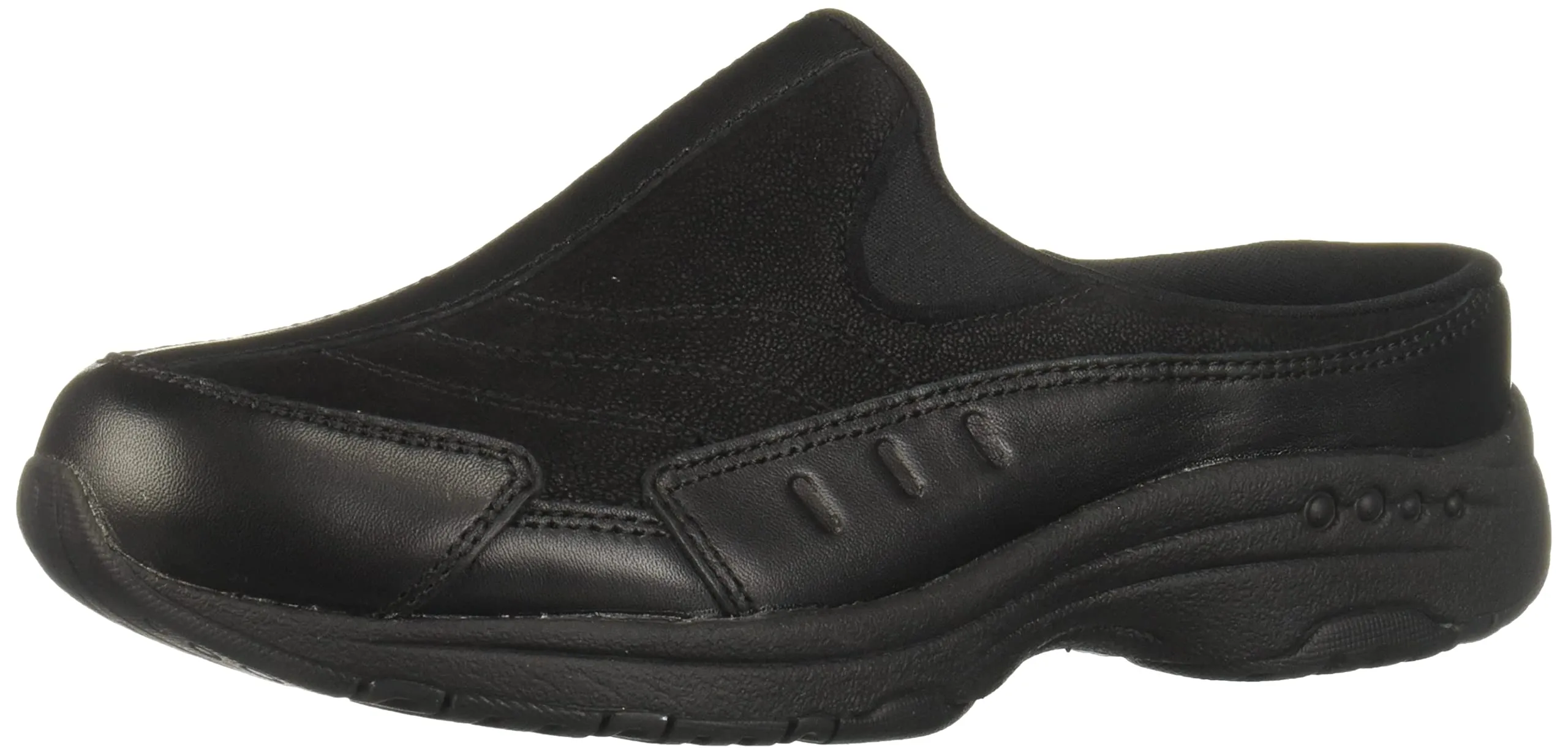 Easy Spirit womens Traveltime234 Mule, Black 960, 6.5 Wide US