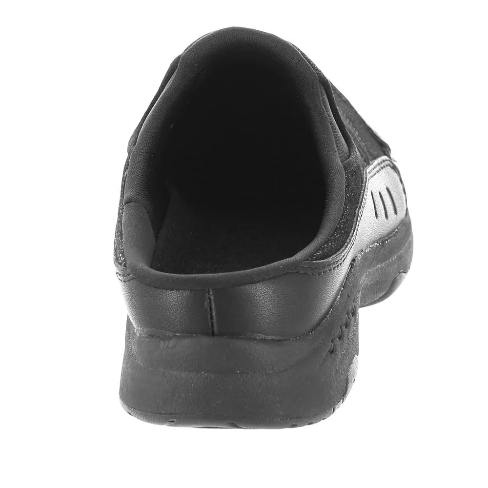 Easy Spirit womens Traveltime234 Mule, Black 960, 6.5 Wide US