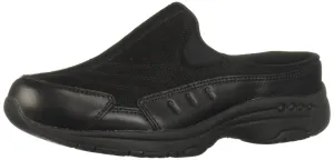 Easy Spirit womens Traveltime234 Mule, Black 960, 6.5 Wide US