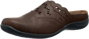 Easy Street Women's Forever Mule, Tan, 8.5 X-Wide