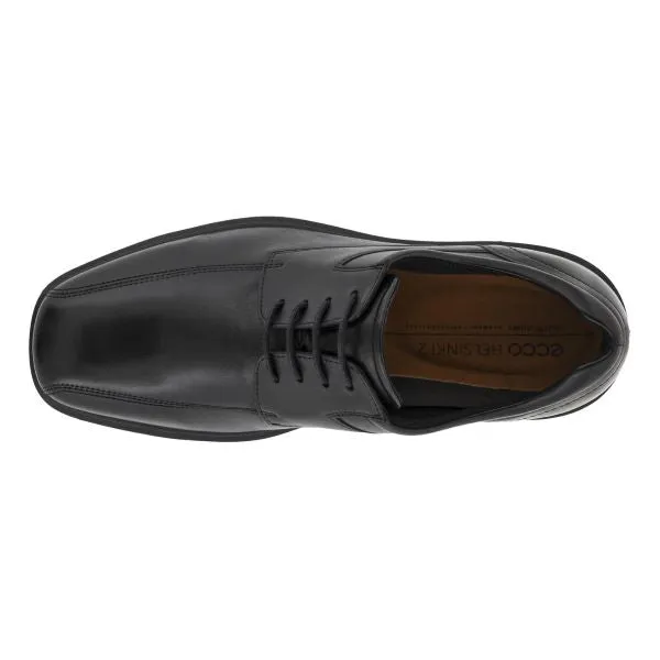 Ecco Black Helsinki 2.0 Mens Bike Toe Tie Shoes 500174-01001