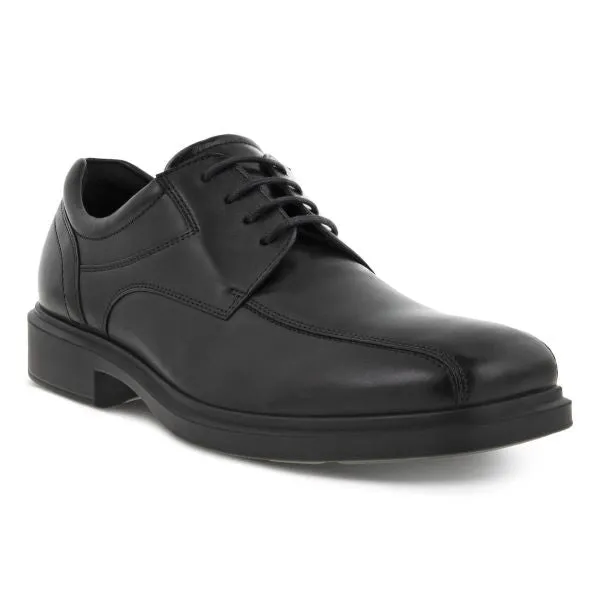 Ecco Black Helsinki 2.0 Mens Bike Toe Tie Shoes 500174-01001