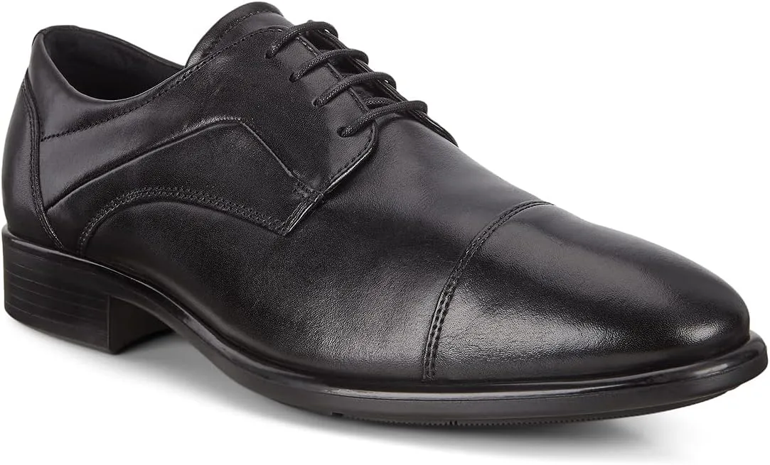 ECCO Men's Citytray Cap Toe Tie Oxford