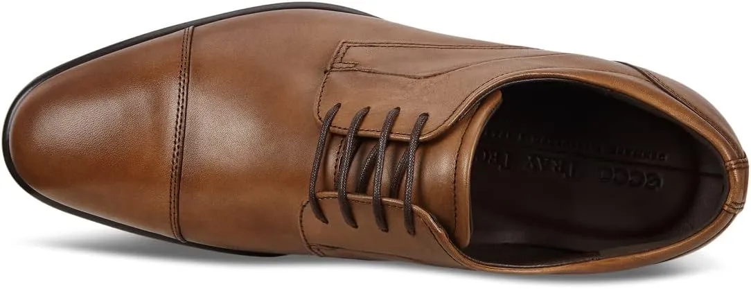 ECCO Men's Citytray Cap Toe Tie Oxford