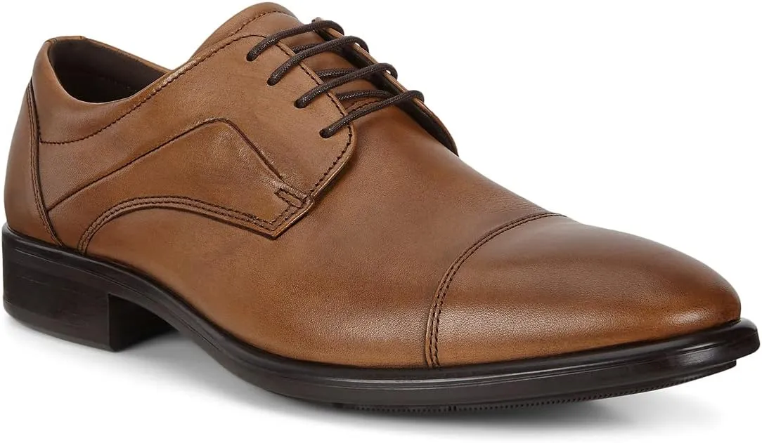 ECCO Men's Citytray Cap Toe Tie Oxford