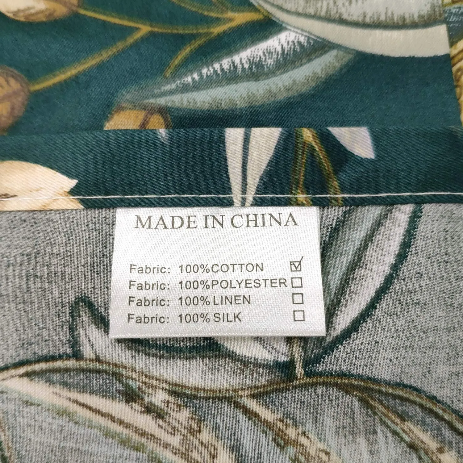 FADFAY Sheets Set Queen - Teal Floral Bedding Tropical Sunflower - 800 Thread Count Luxury Summer Bedding - 100% Egyptian Cotton - Deep Pocket - 4 Pieces