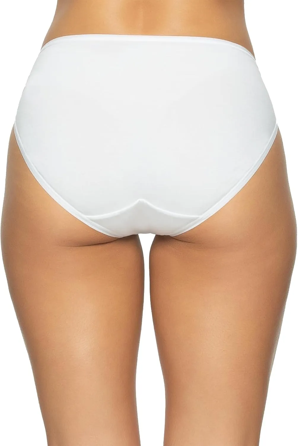 Felina - Cotton Modal Full Coverage Hi-Cut Underwear 5-Pack - Comfortable Cotton Hi-Cut Underwear for Women