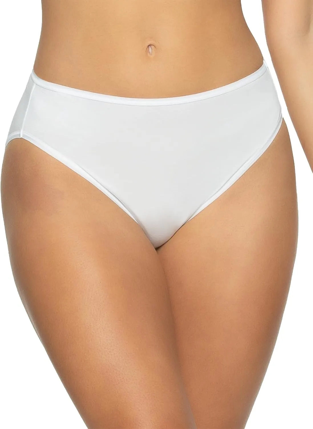 Felina - Cotton Modal Full Coverage Hi-Cut Underwear 5-Pack - Comfortable Cotton Hi-Cut Underwear for Women