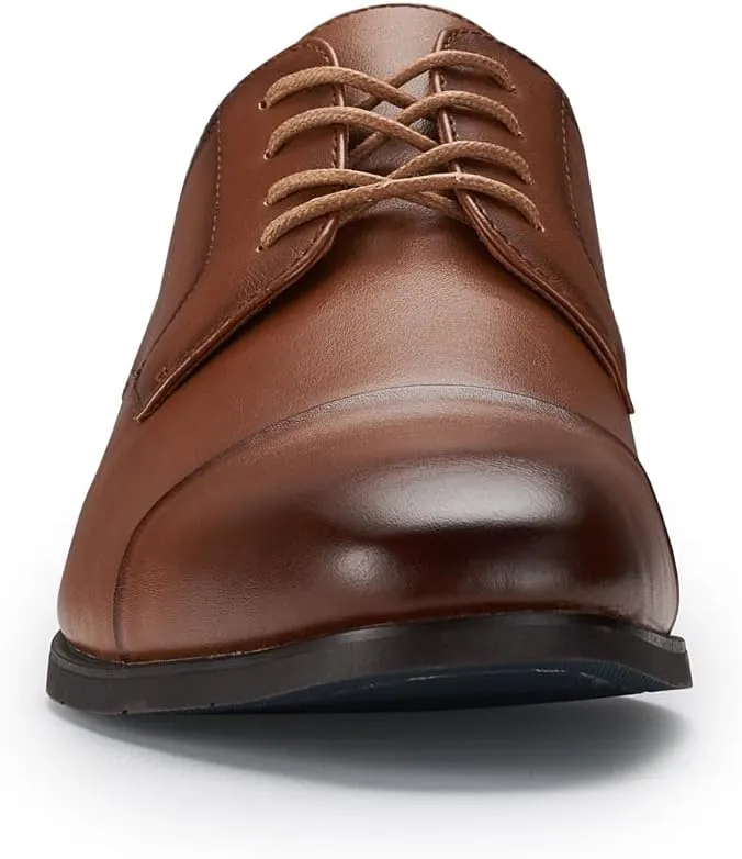 Ferro Aldo Alvin MFA19696 Men's Plain Square-Toe Derby Dress Shoes