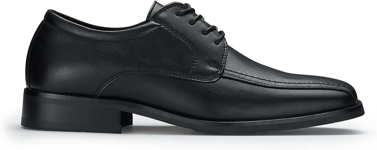 Ferro Aldo Alvin MFA19696 Men's Plain Square-Toe Derby Dress Shoes