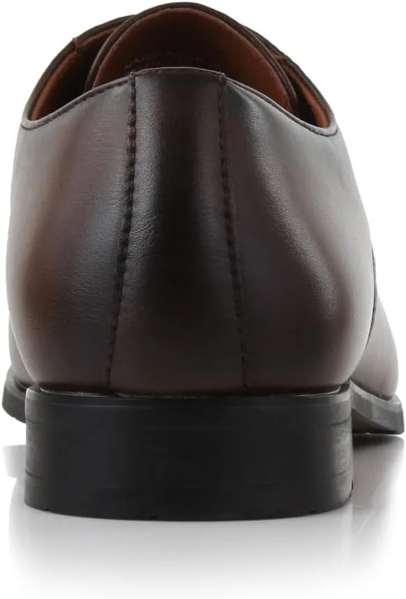Ferro Aldo Alvin MFA19696 Men's Plain Square-Toe Derby Dress Shoes