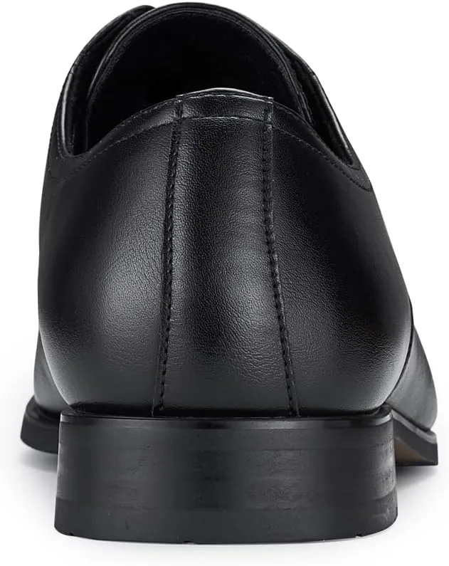 Ferro Aldo Alvin MFA19696 Men's Plain Square-Toe Derby Dress Shoes