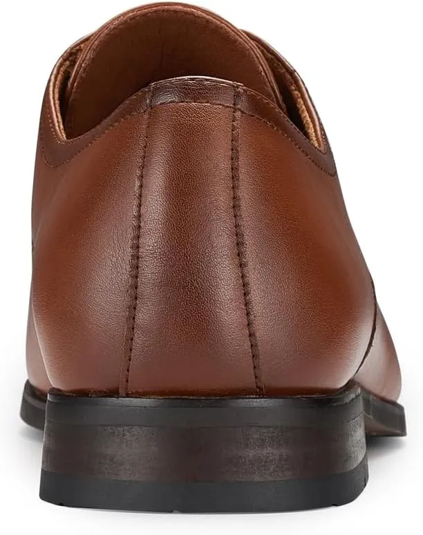Ferro Aldo Alvin MFA19696 Men's Plain Square-Toe Derby Dress Shoes