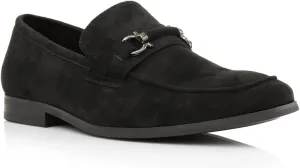 Ferro Aldo Demitri MFA19683 Classic Moc-Toe Penny Loafers with Decorative Buckle
