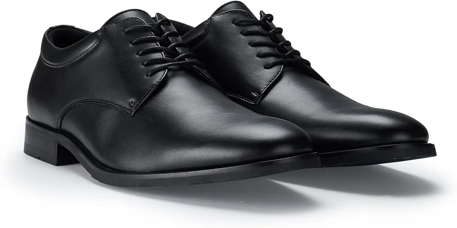 Ferro Aldo Men's Classic Round-Toe Fashion Derby Dress Shoes