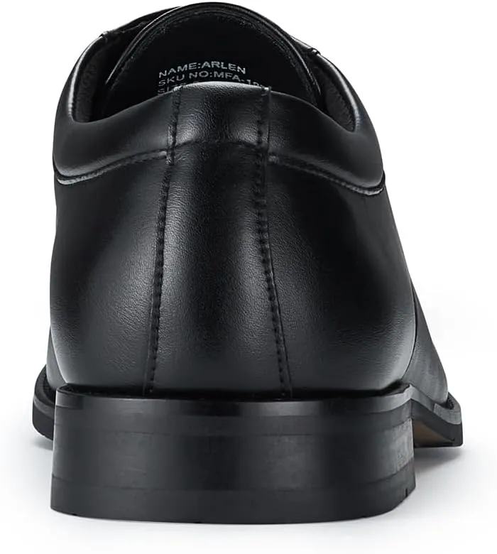 Ferro Aldo Men's Classic Round-Toe Fashion Derby Dress Shoes